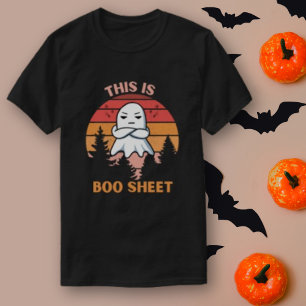 Camiseta Esta es la hoja de oro retro Halloween