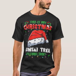 Camiseta Esta es la luz de los Navidades Bonsai Tree