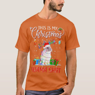 Camiseta Esta es la luz de mis Navidades Navidades de conej