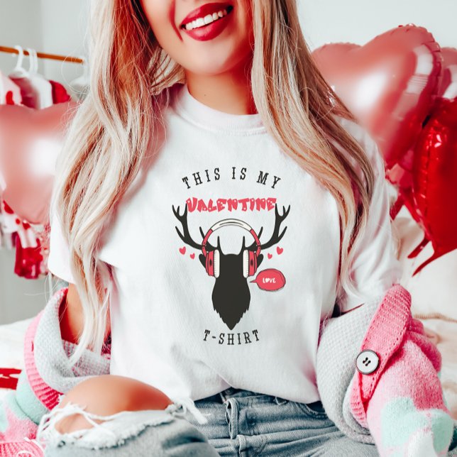 Camiseta Esta es la mujer de mi El día de San Valentín (Subido por el creador)