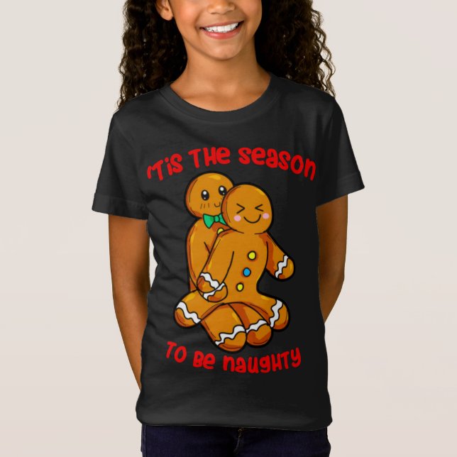 Camiseta Esta Es La Pareja De Gingerbread De Los Navidades  (Anverso)