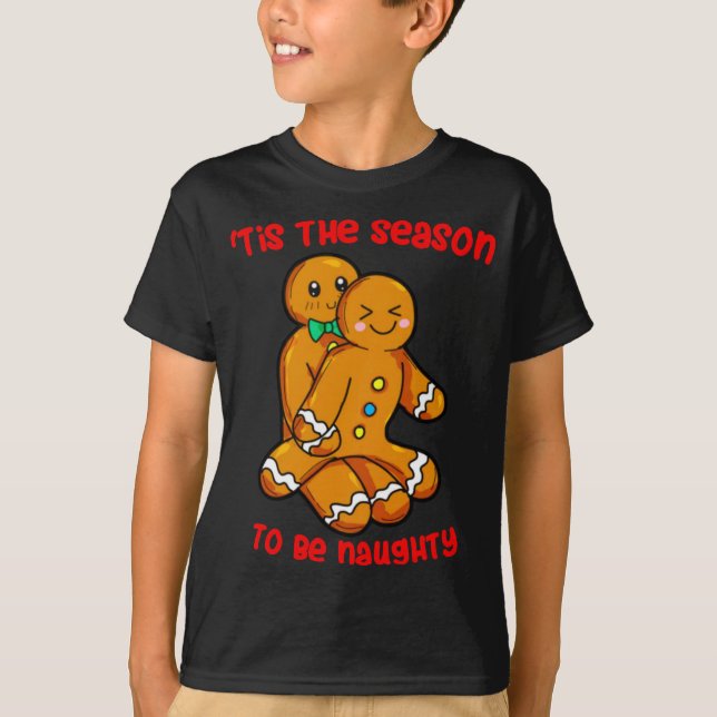 Camiseta Esta Es La Pareja De Gingerbread De Los Navidades  (Anverso)