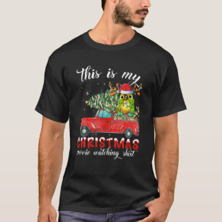 Camiseta Esta Es La Película De Mis Navidades Mirando Con