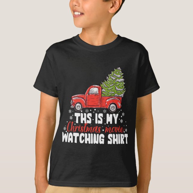 Camiseta Esta Es La Película De Mis Navidades Viendo Red Tr (Anverso)
