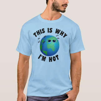 Camiseta Esta es la razón por la cual soy caliente