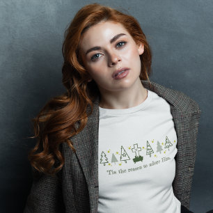 Camiseta ÉSTA ES LA RAZÓN POR LA QUE LOS Navidades cristian