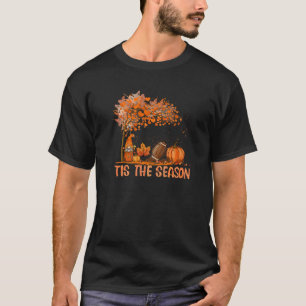 Camiseta Esta es la temporada de brompkin spice futbol otoñ