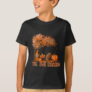 Camiseta Esta es la temporada de brompkin spice futbol otoñ