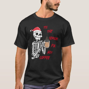 Camiseta Esta Es La Temporada De Café Caliente