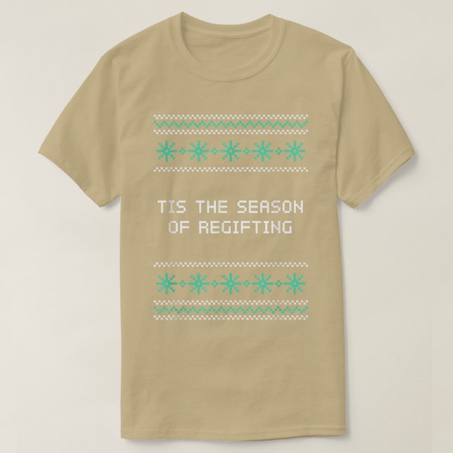 Camiseta Esta es la temporada de inscribir a los Navidades  (Diseño del anverso)