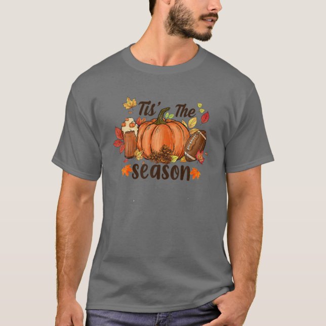 Camiseta Esta es la temporada de las especias de calabaza c (Anverso)