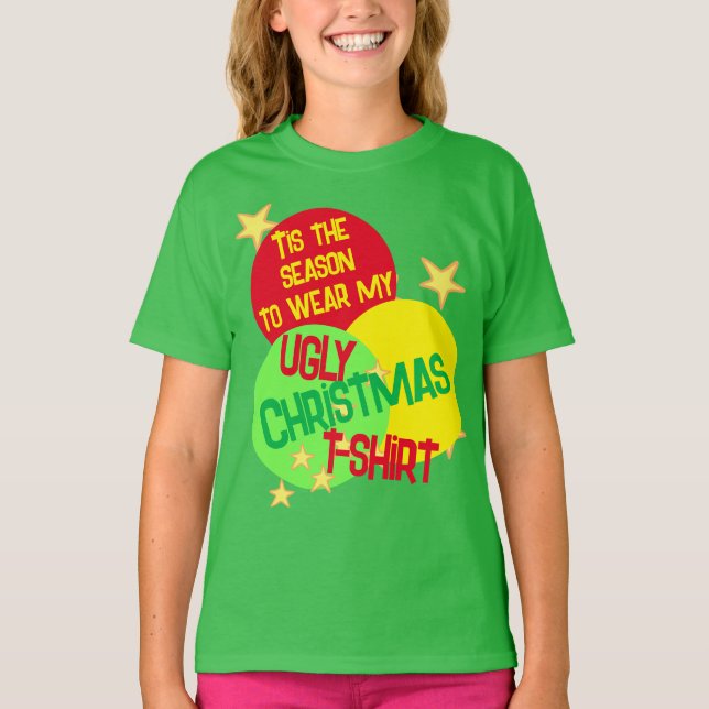 Camiseta Esta es la temporada de los feos Navidades camiset (Anverso)