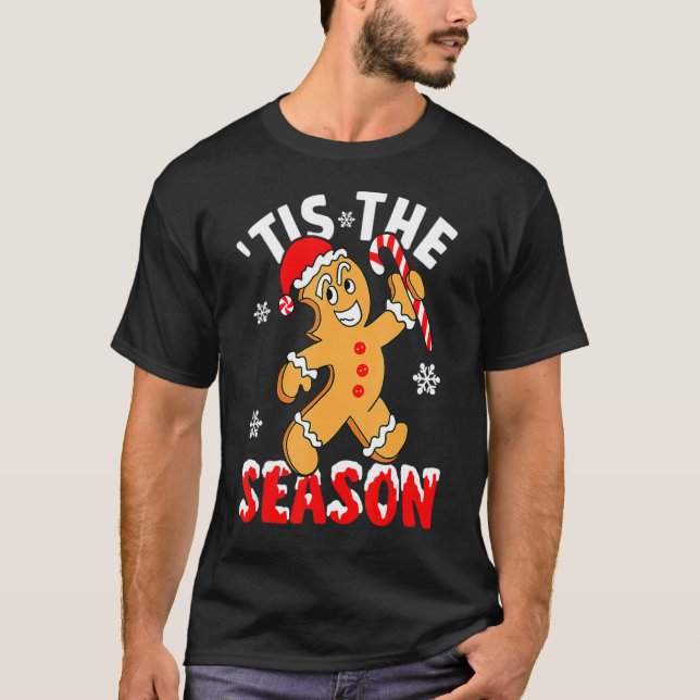 Camiseta Esta Es La Temporada De Los Navidades Del Hombre D (Anverso)