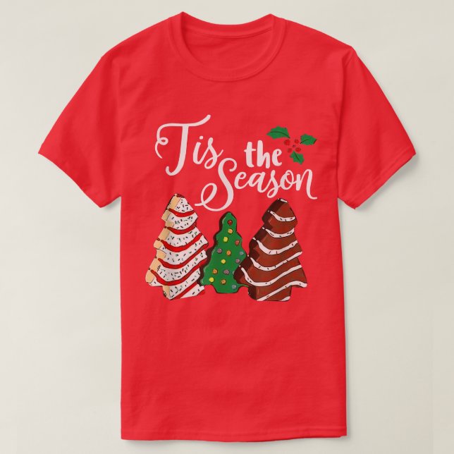 Camiseta Esta es la temporada de Navidades graciosos Tee  (Diseño del anverso)