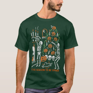 Camiseta Esta Es La Temporada De Ser Famoso Halloween Y Chr