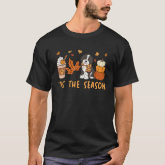 Camiseta Esta es la temporada de Sheepadoodle Dog Fall Otoñ