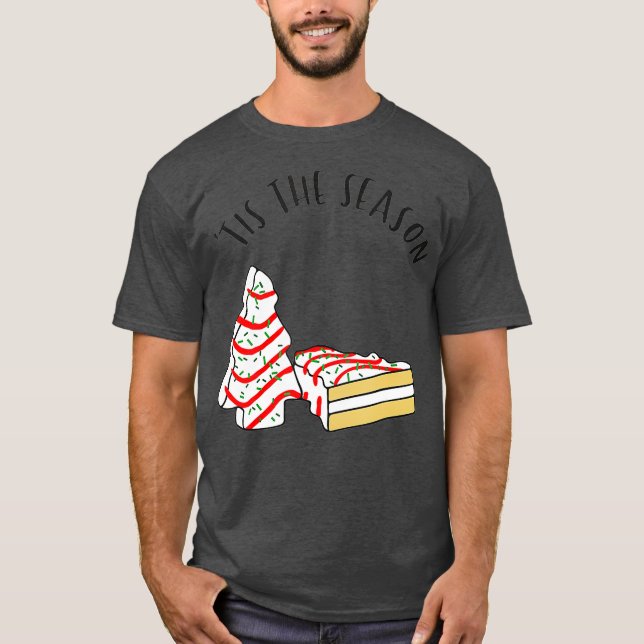 Camiseta Esta es la temporada del pequeño árbol de Navidad  (Anverso)