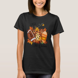 Camiseta Esta Es La Temporada Leopard Pumpkin Love Fall Mam