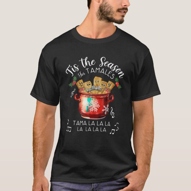 Camiseta Esta Es La Temporada Para Los Navidades Divertidos (Anverso)