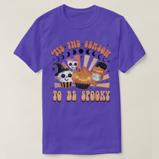 Camiseta 'Esta Es La Temporada Para Ser Famoso Halloween T- (Diseño del anverso)
