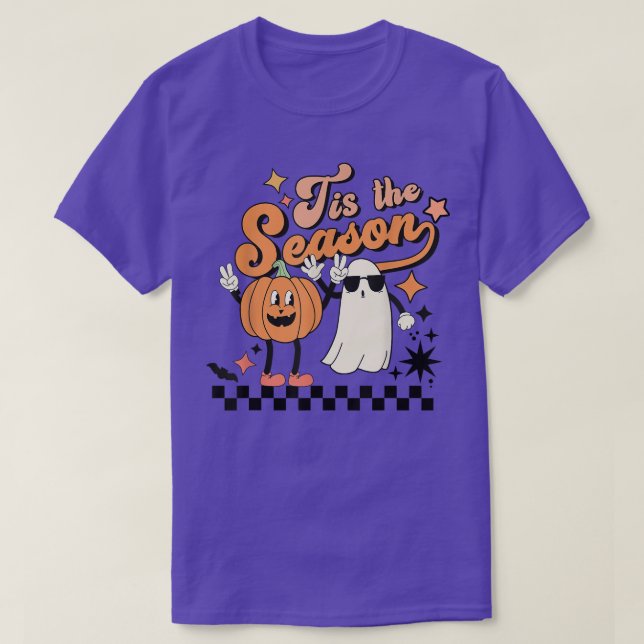 Camiseta Esta es la temporada, un fantasma fantasmagórico c (Diseño del anverso)