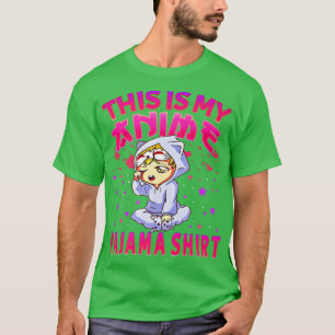 Camiseta Esta es mi Anime Pajama Camisas Otaku Pajamas