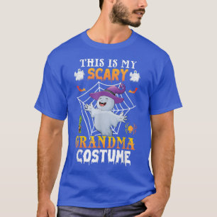 Camiseta Esta Es Mi Asustada Abuela Disfrazada Halloween La