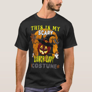 Camiseta Esta Es Mi Asustada Leche Dama De Almuerzo Disfraz
