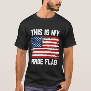 Camiseta Esta es mi bandera de orgullo