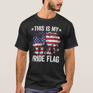 Camiseta Esta es mi bandera de orgullo
