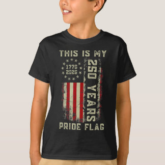 Camiseta Esta Es Mi Bandera De Orgullo 250 Años 1776-2026 2