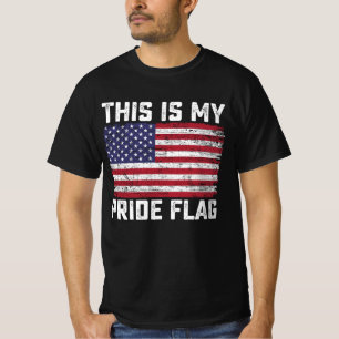 Camiseta Esta es mi bandera de orgullo EE. UU.