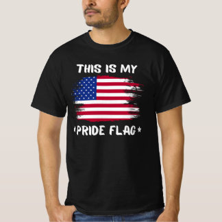 Camiseta Esta Es Mi Bandera De Orgullo | USA Día De La Inde