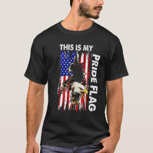 Camiseta Esta es mi bandera del orgullo de EE. UU. 4 de jul