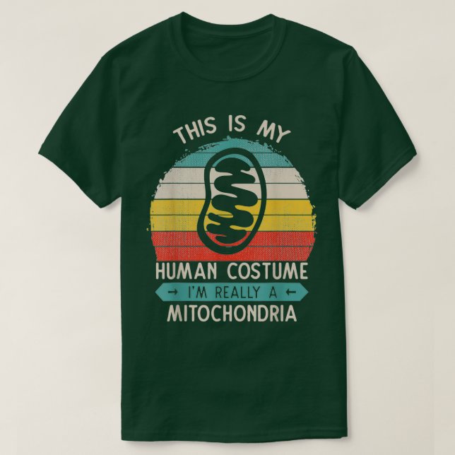 Camiseta Esta Es Mi Biología De Células Mitocondrias De Cos (Diseño del anverso)