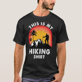 Camiseta Esta Es Mi Caminata Al Aire Libre