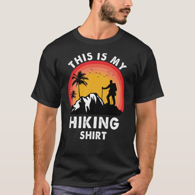Camiseta Esta Es Mi Caminata Al Aire Libre (Anverso)