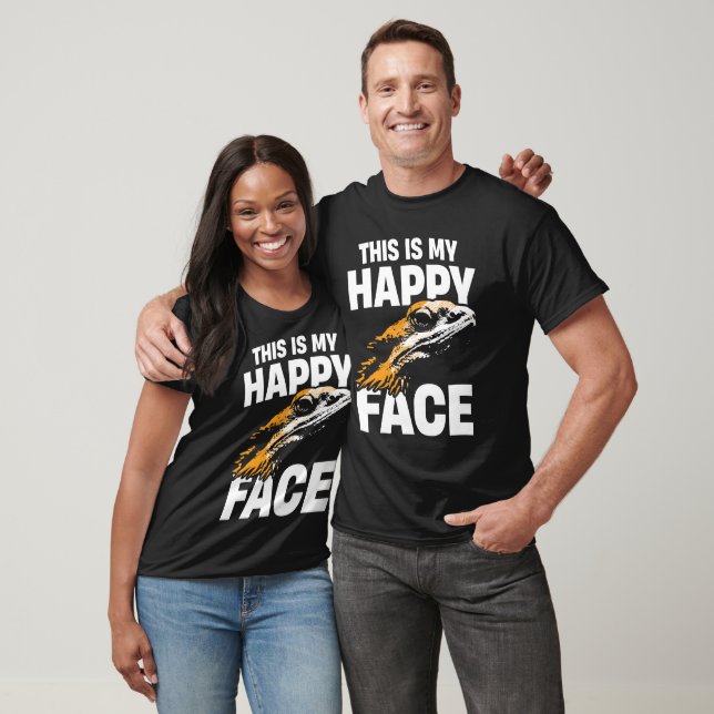Camiseta Esta es mi cara feliz (Unisexo)