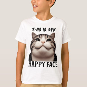 Camiseta Esta es mi cara feliz