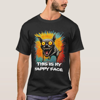 Camiseta Esta es mi cara feliz