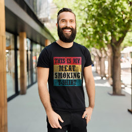 Camiseta Esta es mi carne fumando