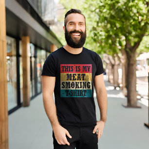 Camiseta Esta es mi carne fumando