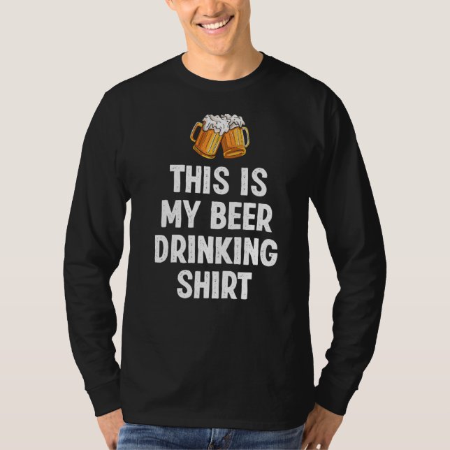 Camiseta Esta Es Mi Cerveza Beer Funny Lover (Anverso)