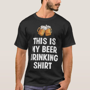 Camiseta Esta es mi cerveza que bebe divertida cerveza que 