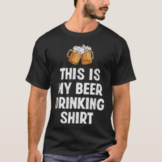 Camiseta Esta es mi cerveza que bebe divertida cerveza que
