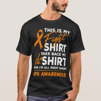 Camiseta Esta es mi cinta de Naranja de conciencia de RSD C