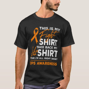 Camiseta Esta Es Mi Cinta Naranja De Conciencia De Rsd Crps