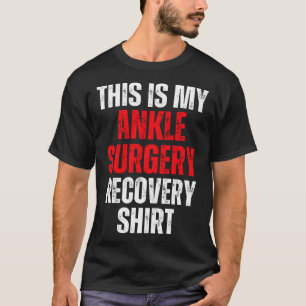 Camiseta Esta Es Mi Cirugía De Ankle Recuperación De Pie Ro
