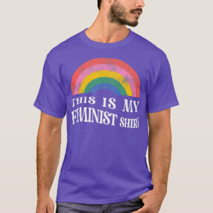 Camiseta Esta es mi cosecha de mujeres retro de camisas fem