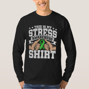 Camiseta Esta es mi defensa del conocimiento del estrés Ali